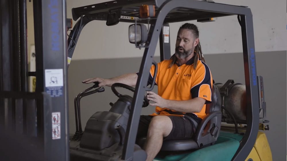 Onsite Forklift Training Harvey Bay