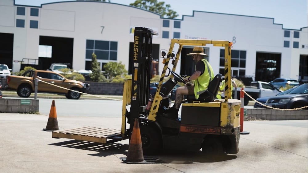 Onsite Forklift Training Toowoomba
