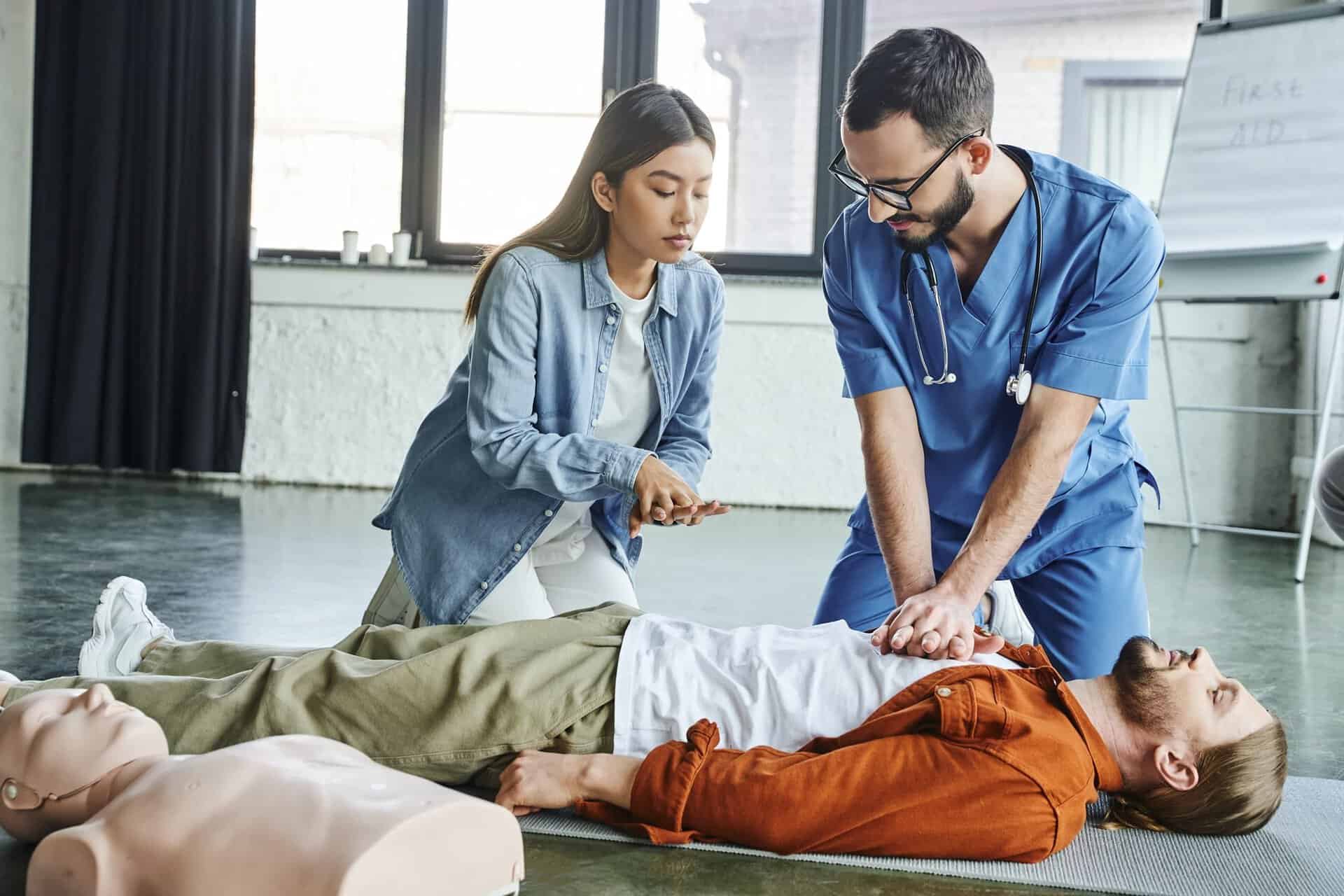 Provide Cardiopulmonary Resuscitation (CPR)