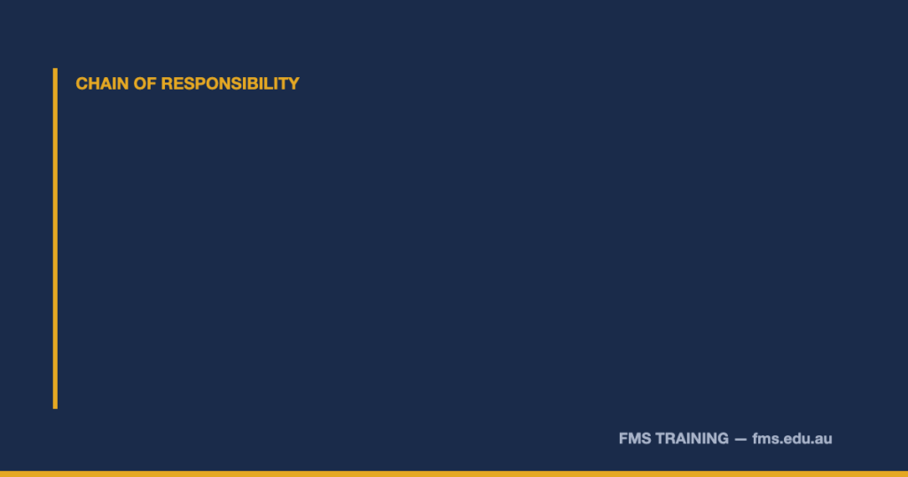 Chain of Responsibility for Fleet Managers